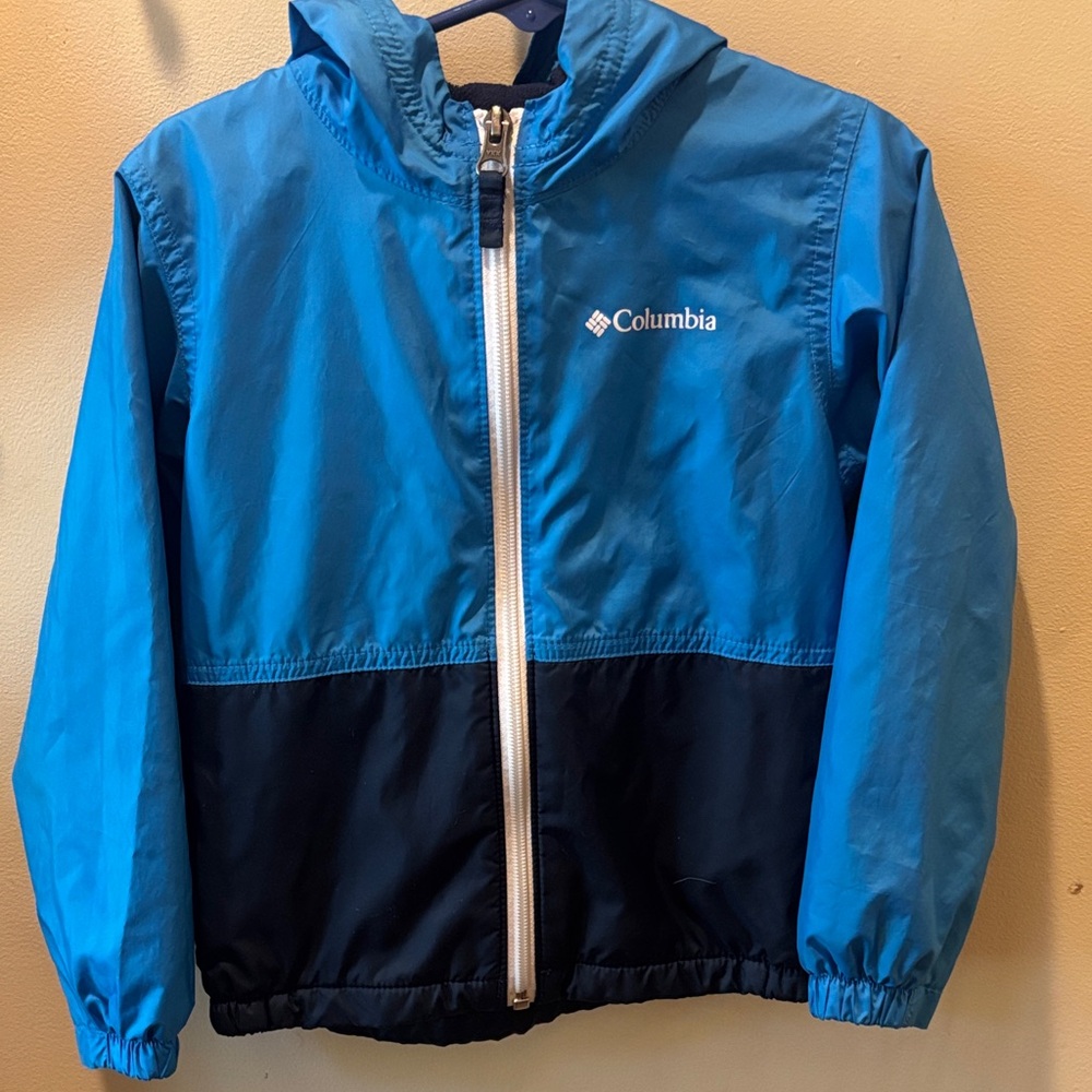 Columbia Two-Tone Blue and Black Jacket